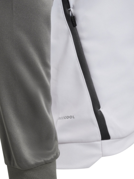 Kinder Hummel Lead 2.0 Trainingsjacke - White/Steel gray